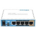 Wi-Fi роутер MIKROTIK hAP,  Wi-Fi 4,  N300,  2.4ГГц, 4 LAN,  1xUSB, белый [rb951ui-2nd]