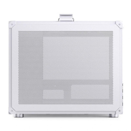 Корпус без блока питания Case JONSBO C6 MAX Handle, Mini-Tower, TG, no fan, 1xUSB-A 3.0 + 1xUSB-C 3.1, mATX, mITX White (C6 MAX White)