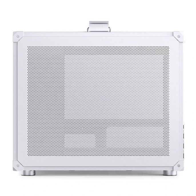 Корпус без блока питания Case JONSBO C6 MAX Handle, Mini-Tower, TG, no fan, 1xUSB-A 3.0 + 1xUSB-C 3.1, mATX, mITX White (C6 MAX White)