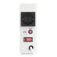 SVEN Стабилизатор AVR SLIM-1000 LCD 800Вт,Входное 140-260В, 1*CEE7/4 розетка, настенное крепление . SV-012816