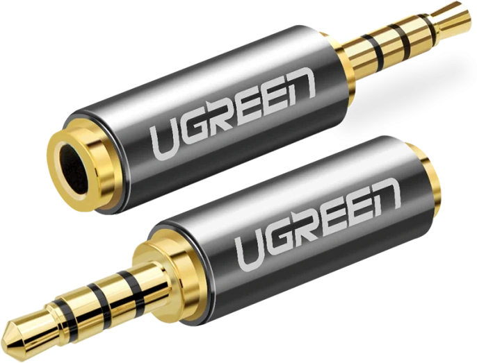 Адаптер UGREEN 20501 2.5mm Male to 3.5mm Female Adapter 20501_