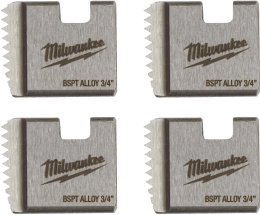 Плашка для резьбонарезного инструмента Milwaukee FPTD 3/4" BSPT Alloy 4932480228 резьба: 3/4", сталь: легированная, тип резьбы: BSPT