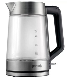 Чайник электрический Gorenje K17GED 1.7л. 2200Вт нержавеющая сталь корпус: стекло