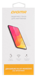 Защитное стекло для экрана Digma 2.5D черный для Samsung Galaxy A02/A02s/A12/A03s 2.5D 1шт. DGG2SAA02A