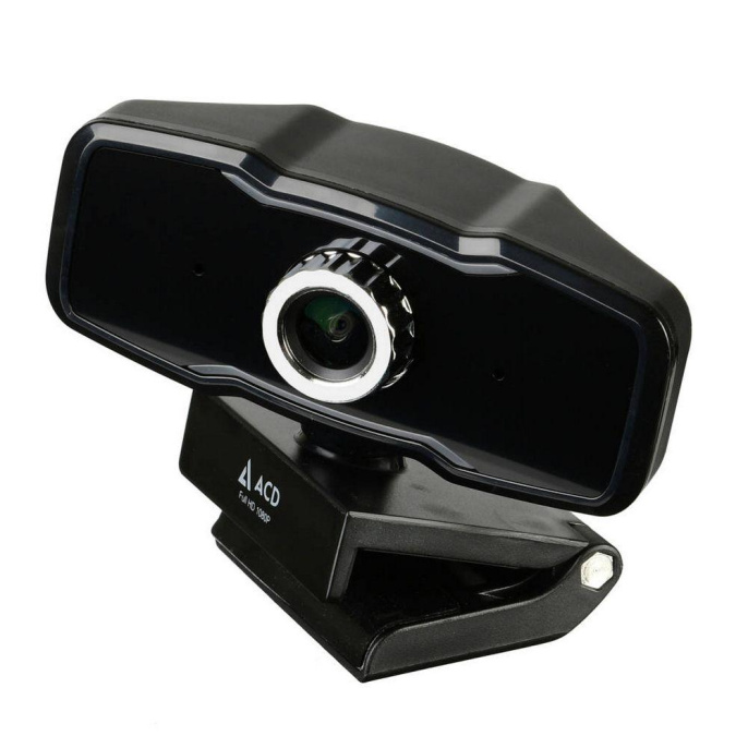 Веб-камера ACD-Vision UC500 CMOS 2МПикс, 1920x1080p, 30к/с, микрофон встр., кабель USB 2.0 1.5м, универс. крепление, черный корп. RTL {60} 551783 ACD-DS-UC500