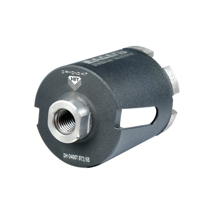 Сверло алмазное для подрозетников DH-D400T (72/65 мм; M16; 6 сегментов) Адель ДУУ00008180