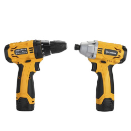 Набор электроинструмента DEKO 063-4107: гайковерт DKIS12, дрель-шуруповерт DKCD12, (2 инстр. в компл.)