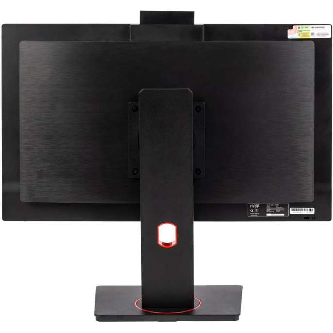 Моноблок/ HIPER V6 23.8" 1920x1080 матовый IPS /Intel Core i5 14400 2.5Ghz /16384Mb/512PCISSDGb/noDVD/BT/WiFi/war 1y/6.45kg/черный/Win11Pro + Cam 5.0 SD/Беспроводные МК/WiFi6