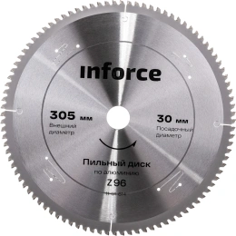 Диск пильный по алюминию (305х2.2х30 мм; 96Z) Inforce 11-01-614