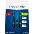 Биты ударные PZ3, 25 мм, сталь S2, 5 шт HOEGERT TECHNIK HT1S128