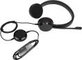 Гарнитура Jabra Evolve 20, для компьютера, накладные, проводные, черный [4999-823-169]