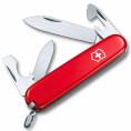 Складной нож Victorinox Recruit, функций: 10, 84мм, красный, коробка картонная [0.2503]