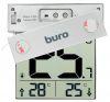 Термометр BURO P-6041, серебристый