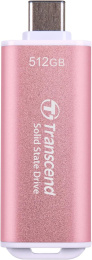 Внешний диск SSD Transcend ESD300 TS512GESD300P, 512ГБ, розовый