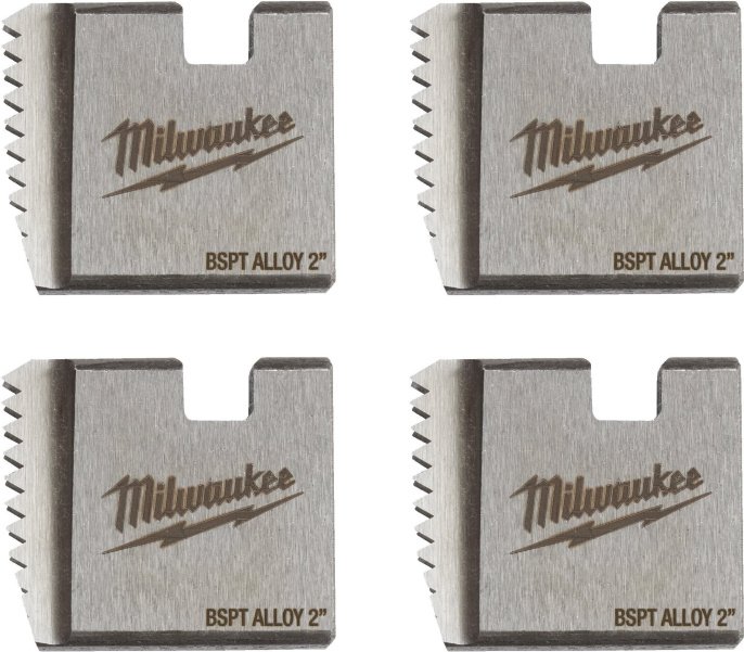 Плашка для резьбонарезного инструмента Milwaukee FPTD 2" BSPT Alloy (4932480232) (резьба: 2", сталь: легированная, тип резьбы: BSPT)