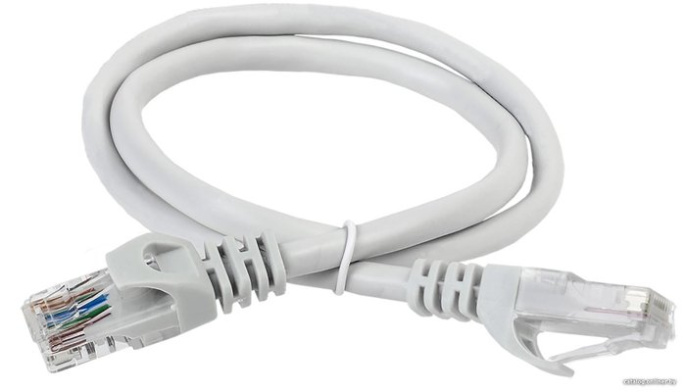 Патч-корд ITK PC01-C5EU-2M UTP RJ-45 вил.-вилка RJ-45 кат.5E 2м серый ПВХ (уп.:1шт)