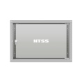Шкаф коммутационный NTSS Lime NTSS-WL6U5545GS настенный, стеклянная передняя дверь, 6U, 550x370x450 мм