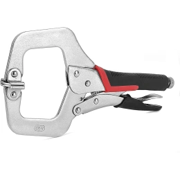 Зажимные клещи INTERTOOL C-type 280мм, Cr-V UT-5206