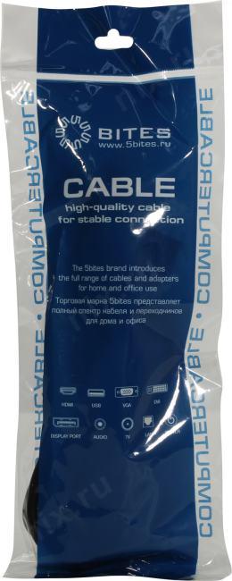 5bites Кабель питания PC205-30A IEC-320-C13 / CEE 7/7 SHCUKO / 220V / 3G*0.50MM / 3M