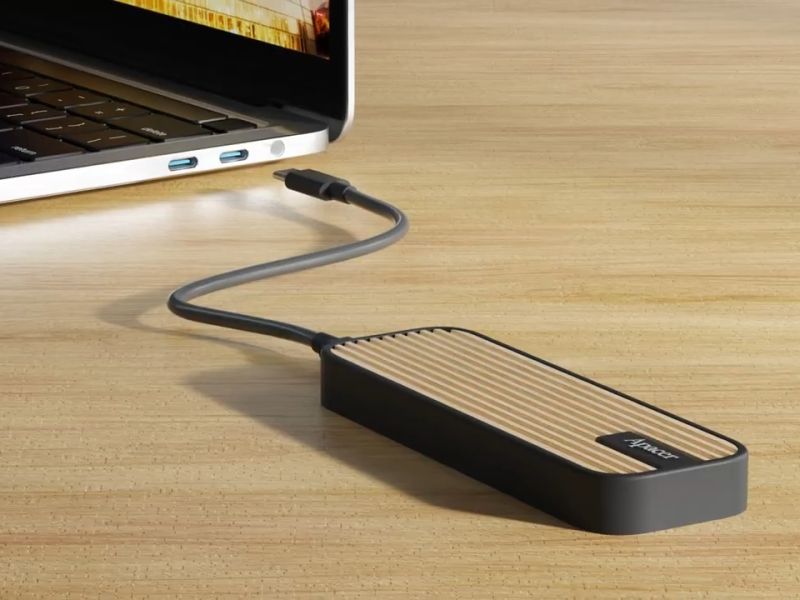 Apacer представила «бамбуковый» SSD с диффузором для масла