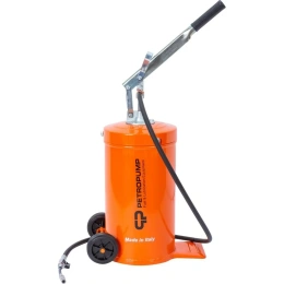 Ручной солидолонагнетатель Petropump 16 кг, с тележкой, 150 бар PP210014