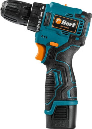 Дрель-шуруповерт Bort BAB-16-BLK, 2Ач, с двумя аккумуляторами [93414868]