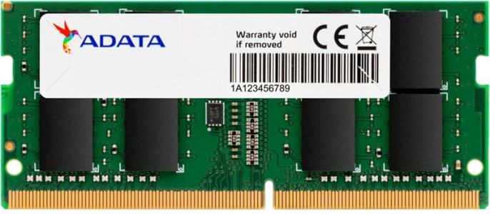 Память DDR4 8GB 3200MHz A-Data AD4S32008G22-SGN RTL PC4-25600 CL22 SO-DIMM 260-pin 1.2В single rank Ret