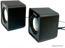 Колонки  Dialog Colibri AC-02UP BLACK {акустические 2.0, 5W RMS, питание от USB}