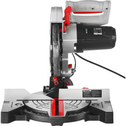 Торцовочная пила Зубр ЗПТ-210-1400 Л, комбинированная, 1300Вт, 210мм