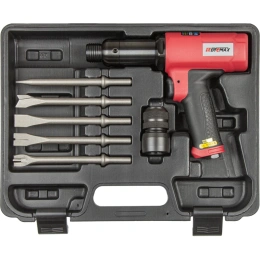 Пневмозубило BYEMAX в наборе с зубилами, 2700 уд/мин, боек D22xL92, 15.2 Дж BM-128RK