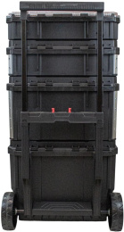 Ящик для инструментов Edon TH-2225 4отд. черный (39767)