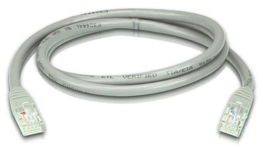 ATEN 2L-4103-GR Патч-корд, RJ45-тип, RJ45 Кат6, Male-Male, UTP 4 пары, опрессованный, 3 метр., серый, [ATEN 2L-4103-GR]