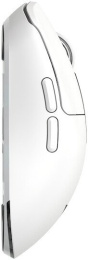 Мышь HAFF NovaPulse (MS-GM200WR) (беспроводная: радио+BT+USB, 6 клавиш, RGB-подсветка, сенсор PixArt PAW3311, DPI: 12000, аккумулятор 400mAh, кабель 1.6 м плетеный TypeC, 78gr, цвет: черный/серый)