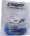 Кабель-адаптер USB 2.0-RS232 ExeGate EX-UAS-1.2 Am/DB9M, 1,2м, крепеж разъема - винты EX284951RUS