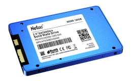 SSD накопитель NETAC N535S NT01N535S-120G-S3X 120ГБ, 2.5", SATA III, SATA