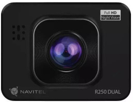 Видеорегистратор NAVITEL R250 DUAL DVR, черный