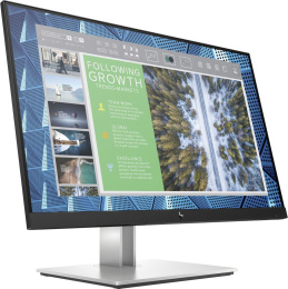 ЖК монитор HP E24q G4 9VG12AA с поворотом экрана LCD, 2560x1440, D-Sub, HDMI, DP, USB3.2 Hub