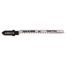 Пилка по дереву Т101AO, 5 шт для электролобзика TACTIX 436019