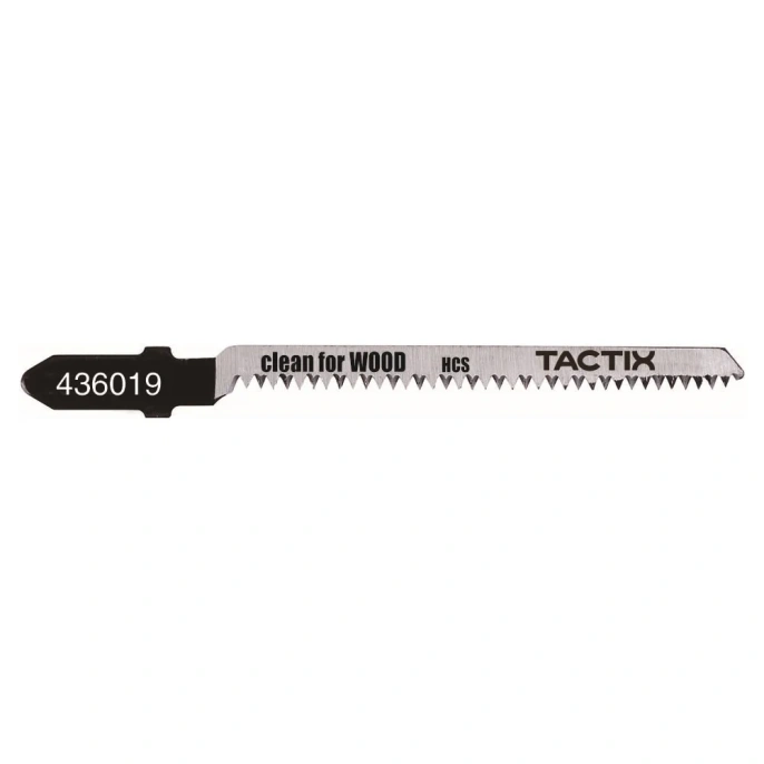 Пилка по дереву Т101AO, 5 шт для электролобзика TACTIX 436019
