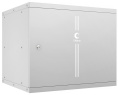 Cabeus WSC-05D-9U55/45m Шкаф телекоммуникационный настенный 19" 9U, серия LIGHT разборный, дверь металл, цвет серый