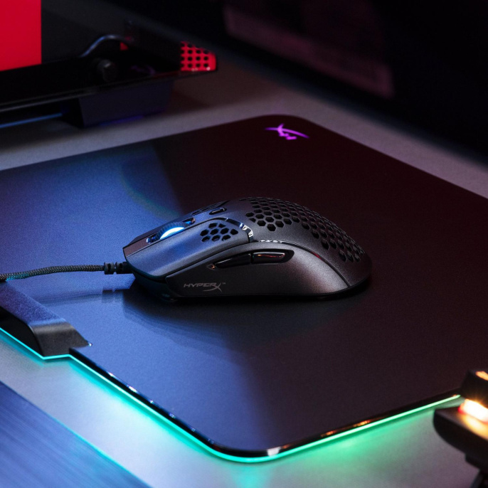 Мышь HyperX Pulsefire Haste PF001 черный оптическая 16000dpi USB 5but 4P5P9AA