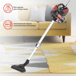 Ручной пылесос (handstick) STARWIND SCH1310, 1000Вт, красный/черный