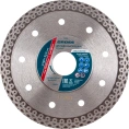 Диск алмазный отрезной тонкий сплошной Jaguar (125х22.2 мм, мокрое резание) GROSS 73053