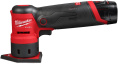 Точечная шлифмашина Milwaukee M12FDSS-422X 4933479681 питание: аккумулятор 12 В , частота вращения на холостом ходу: до 14000 об/мин, диапазон колебаний: 1.5 мм, размер шлифподошвы: 88.8x63.5 мм