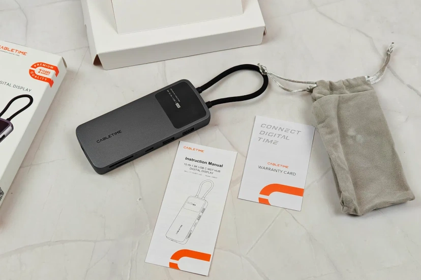 Обзор USB-C концентратора Cabletime 10-в-1: лучшеее решение при работе с ноутбуком