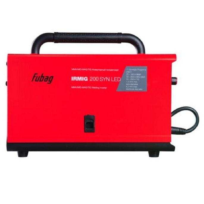 FUBAG Сварочный полуавтомат IRMIG 200 SYN LED с горелкой 250А в комплекте [646404]