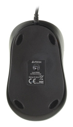 Мышь A4Tech V-Track Padless N-360 красный/черный оптическая 1200dpi USB 3but N-360-2