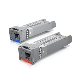 Трансивер Ubiquiti UACC-OM-SM-10G-S-2 оптич. SFP+ SM duplex 10Гбит/с Tx:1270нм Rx:1330нм до 10км