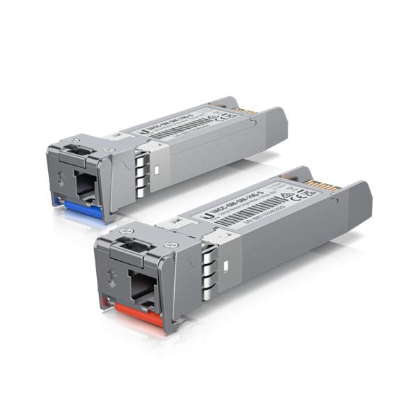 Трансивер Ubiquiti UACC-OM-SM-10G-S-2 оптич. SFP+ SM duplex 10Гбит/с Tx:1270нм Rx:1330нм до 10км