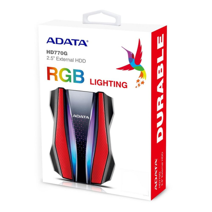 1ТБ Внешний диск HDD A-Data HD770G, USB 3.0, красный [ahd770g-1tu32g1-crd]
